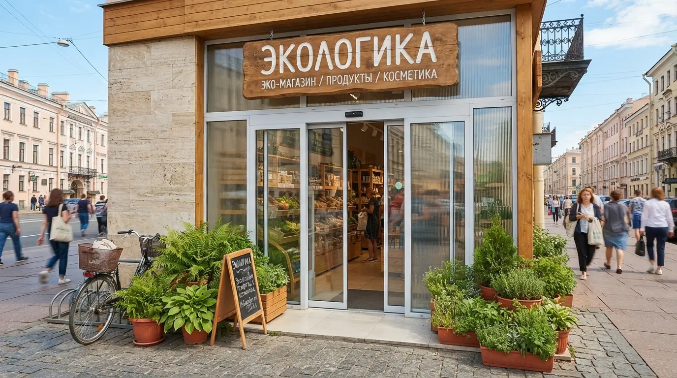 Avtomaticheskie Razdvizhnye Dveri — фото готовой конструкции